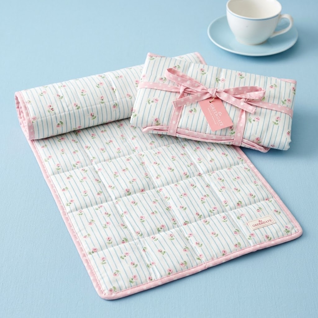 GreenGate Wickelunterlage  „Lily Petit White“