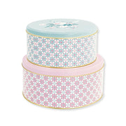 GreenGate Blechdosen  Gwen Pale Pink – 2er-Set