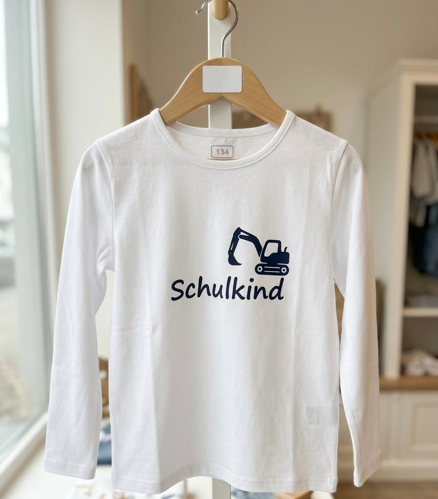 Schulkind-Shirt Bagger