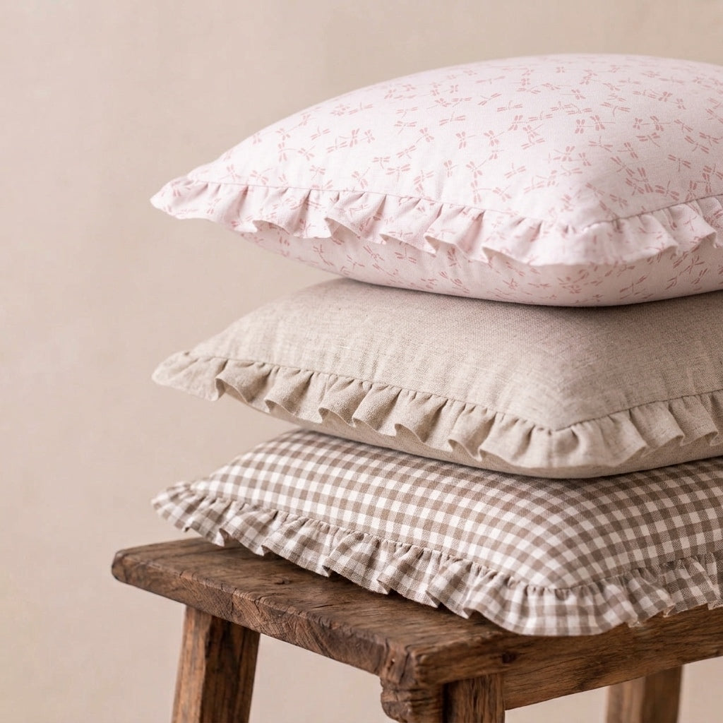 Baumwollstoff Kyoto – Libellen Rosa