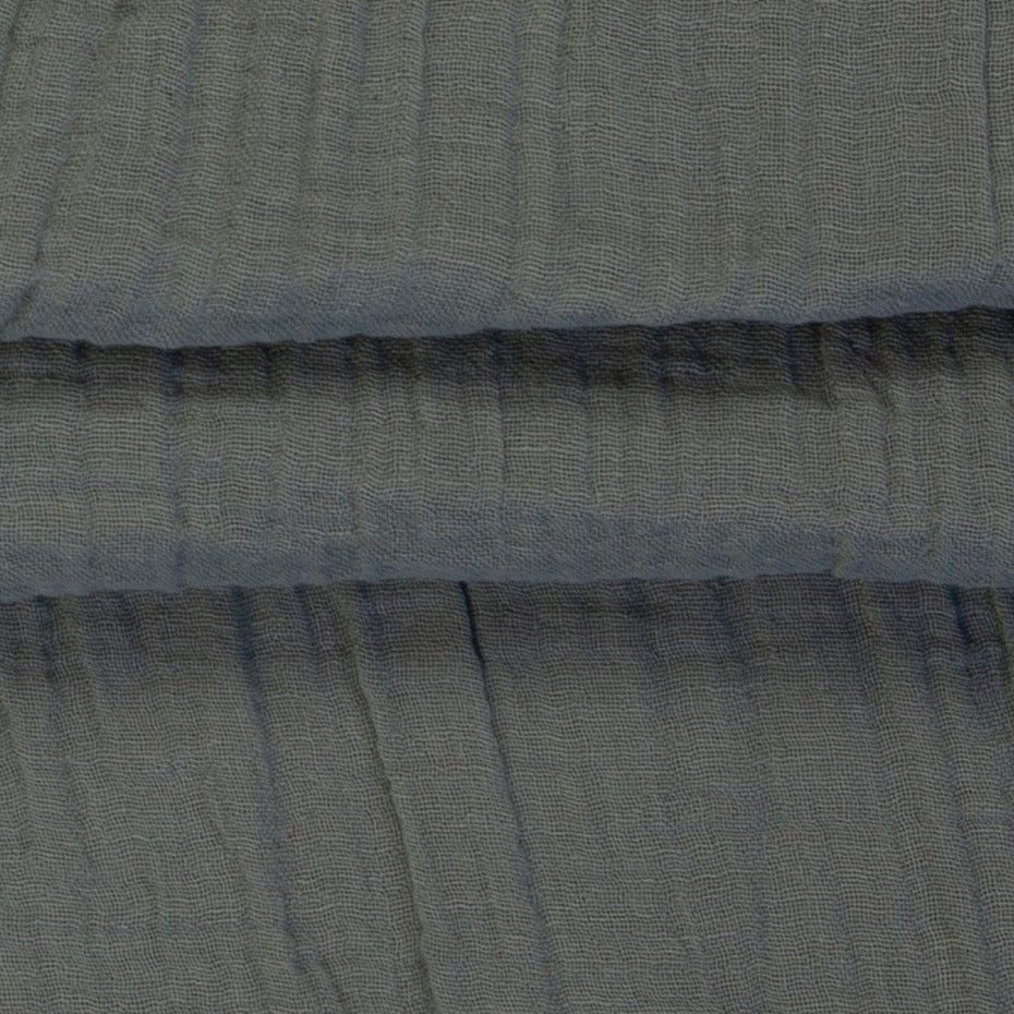Musselin / Double Gauze – grau