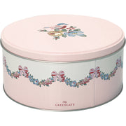 GreenGate Runde Blechdose Madison White