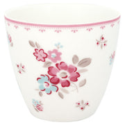 Latte cup Becher Elba white