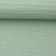Musselin / Double Gauze – Salbeigrün