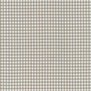 Baumwollstoff Gent Karo Taupe