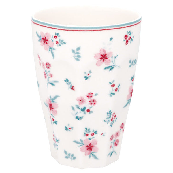 French Latte cup Sila white