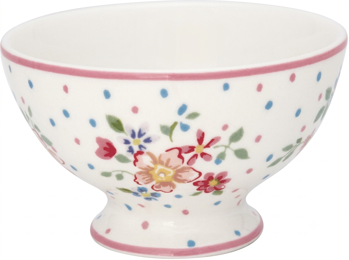 French Bowl / Schale Belle White