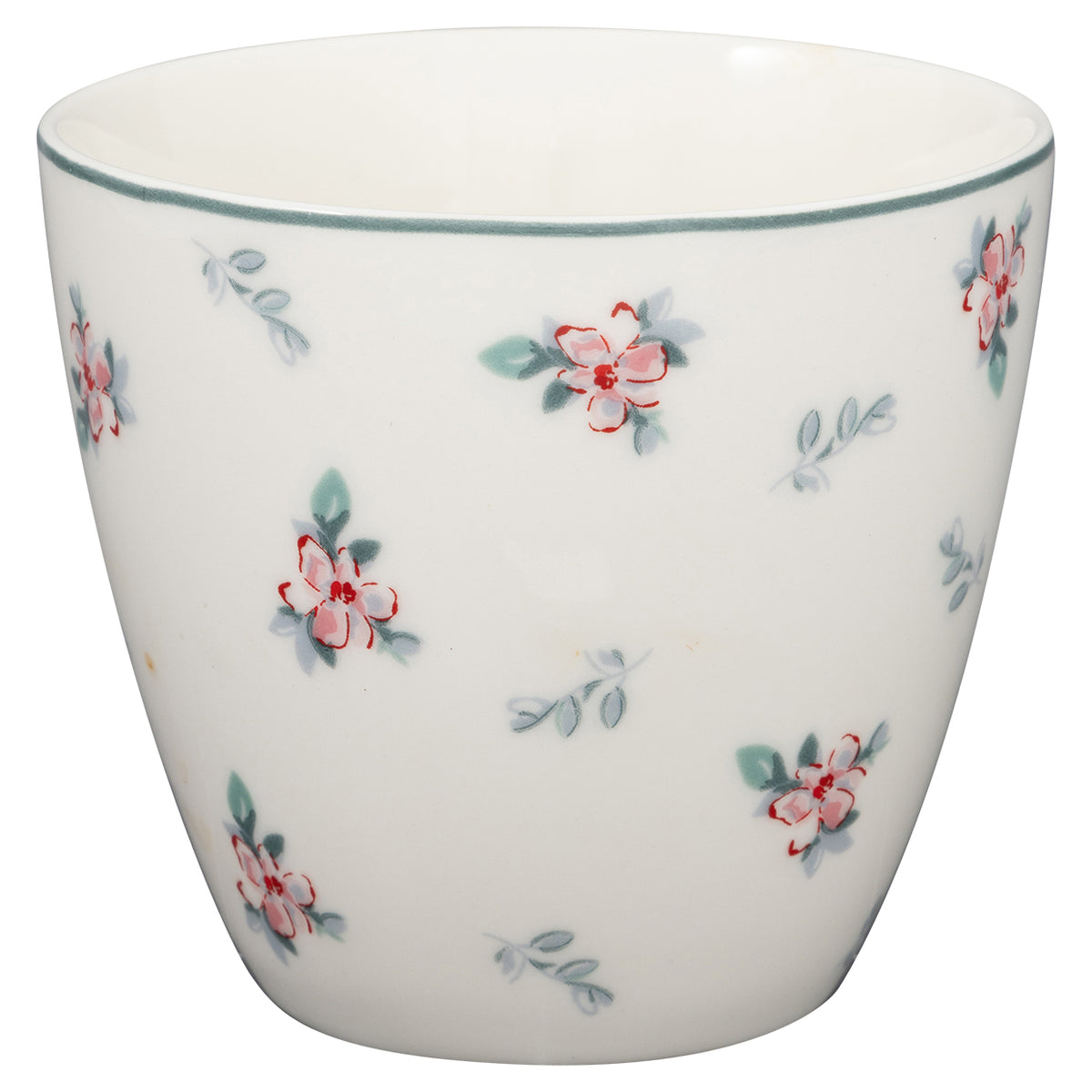 Latte cup Becher Jalia white