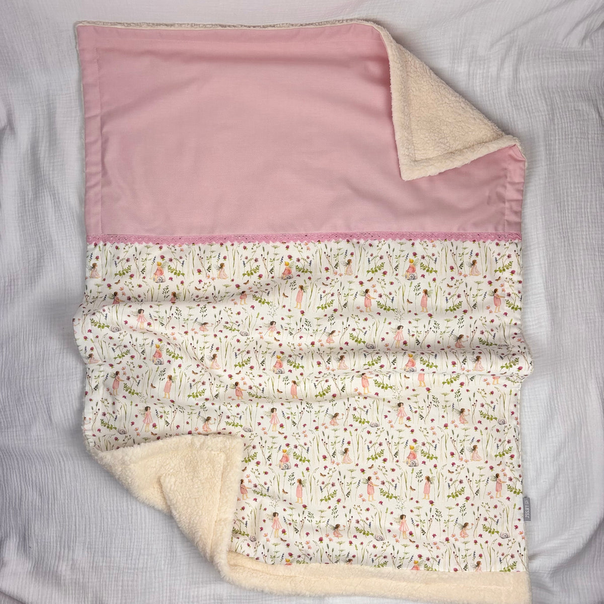 Decke Westfalenstoffe Elfen Rosa