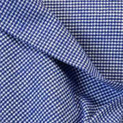 Baumwollstoff Cobalt - Flanell Vichy