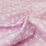 Baumwollstoff Piqué Capri Rosa