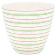 Latte cup Becher Sari white