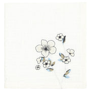 Stoffserviette mit Stickerei Aubrey White
