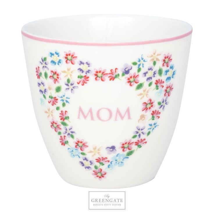 Latte cup Becher Columbie Mom white