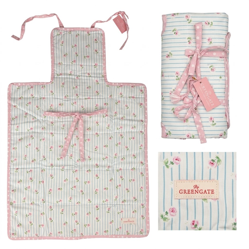 GreenGate Wickelunterlage  „Lily Petit White“