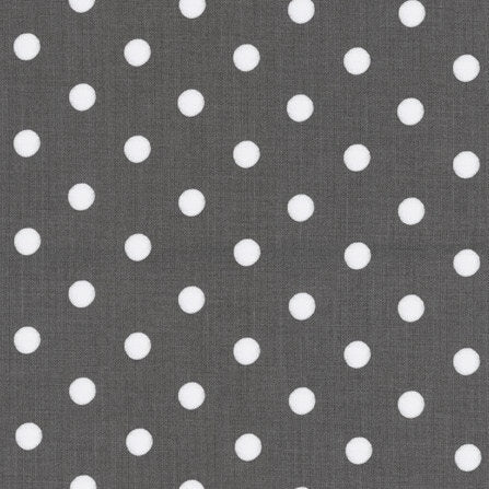 Baumwollstoff Bergen, Punkte groß