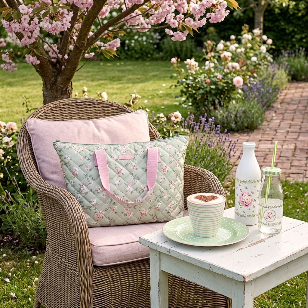 Latte cup Becher Sari white