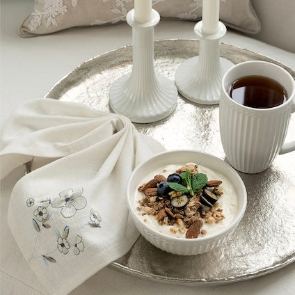 Latte cup Dunes white