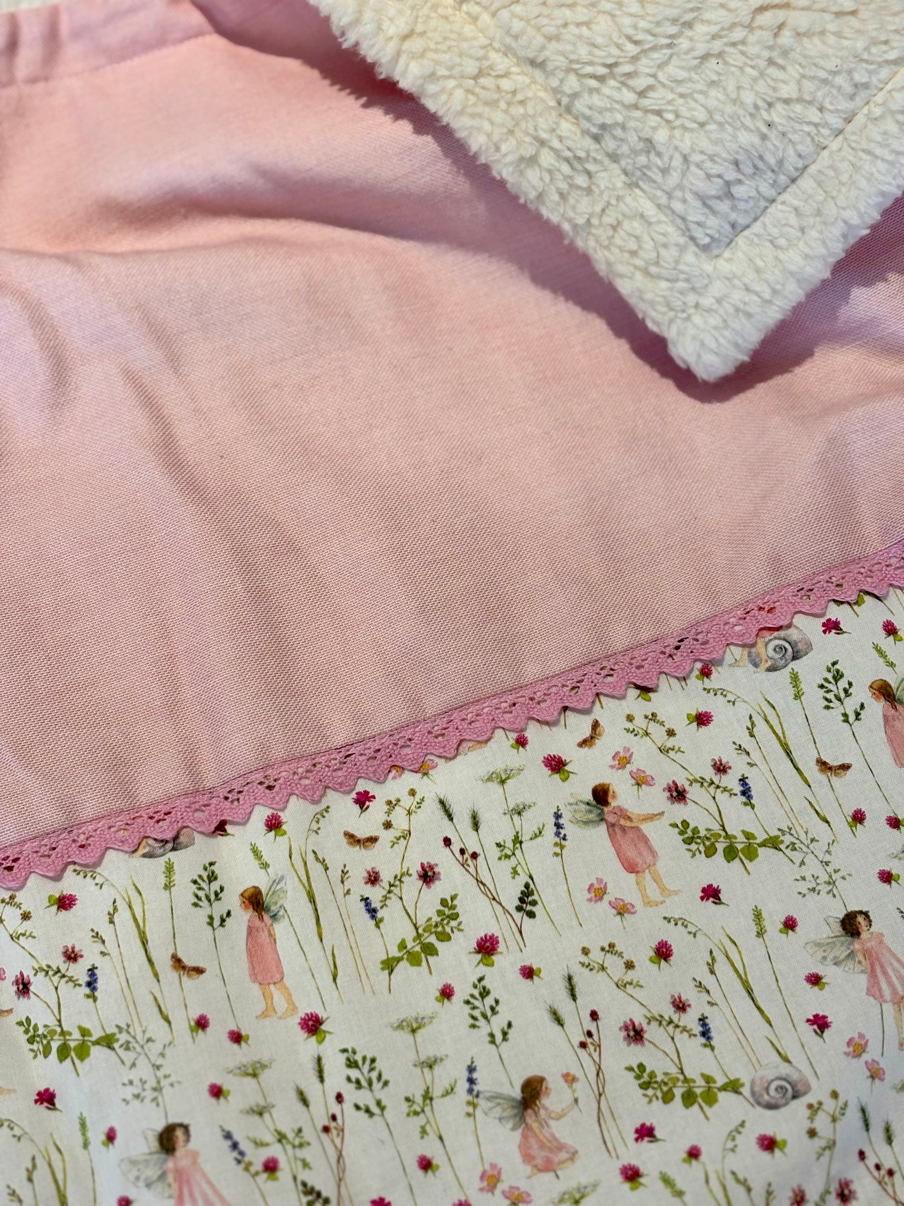 Decke Westfalenstoffe Elfen Rosa