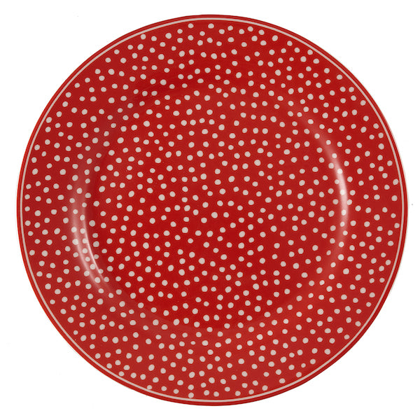 Teller Dot red