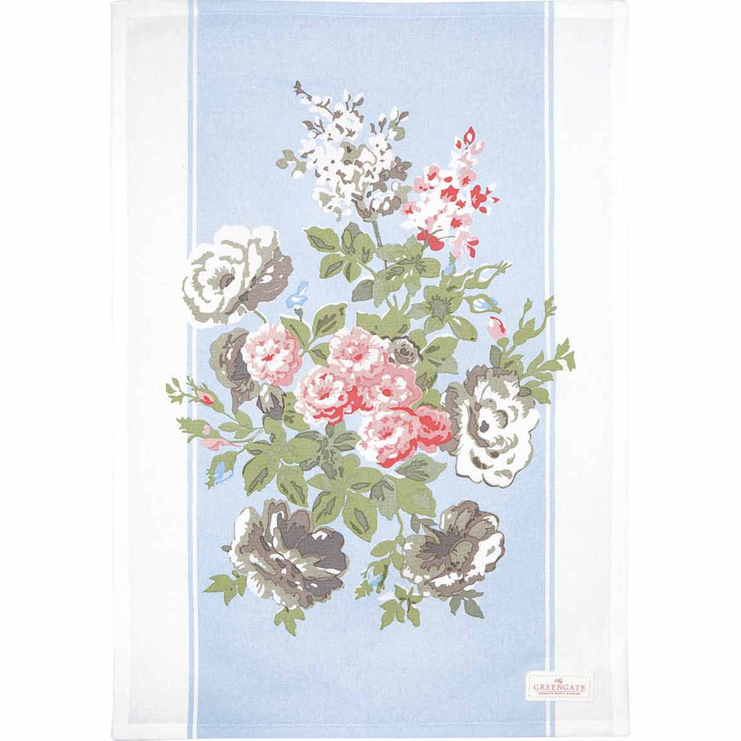 Geschirrtuch Petricia pale blue piece printed