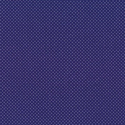 Baumwollstoff Capri Punkte, dunkelblau