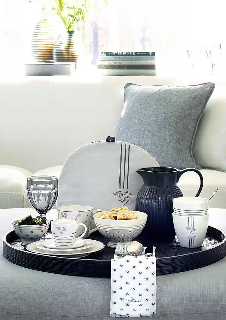 Espresso Tasse mit Untertasse Sabine white