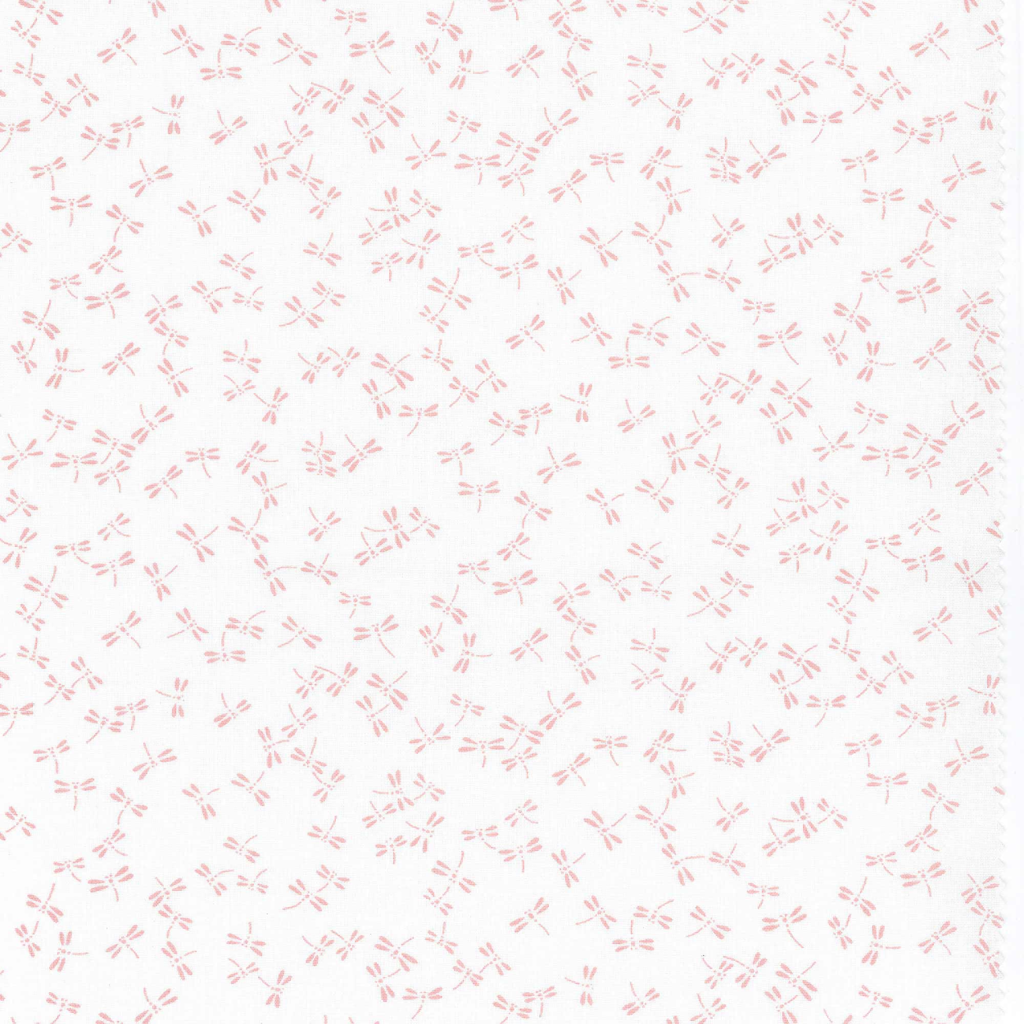 Baumwollstoff Kyoto – Libellen Rosa