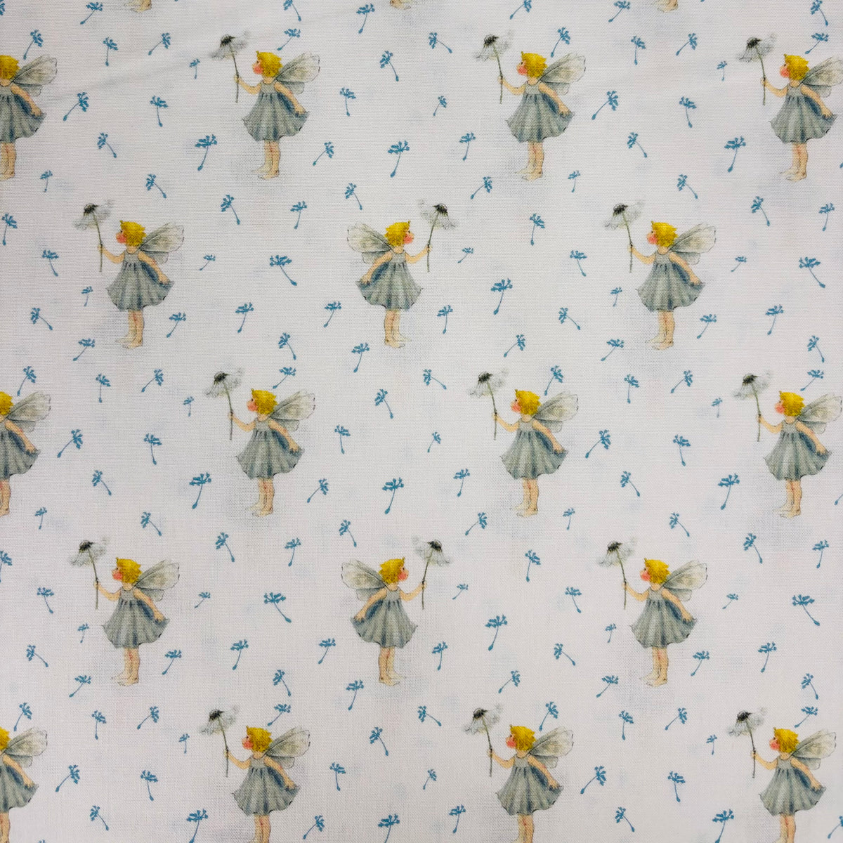 Baumwollstoff „Pusteblumen-Elfe“
