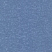 Baumwollstoff Tupfen Blau