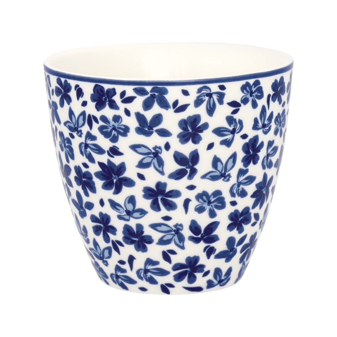Latte cup Dahla White