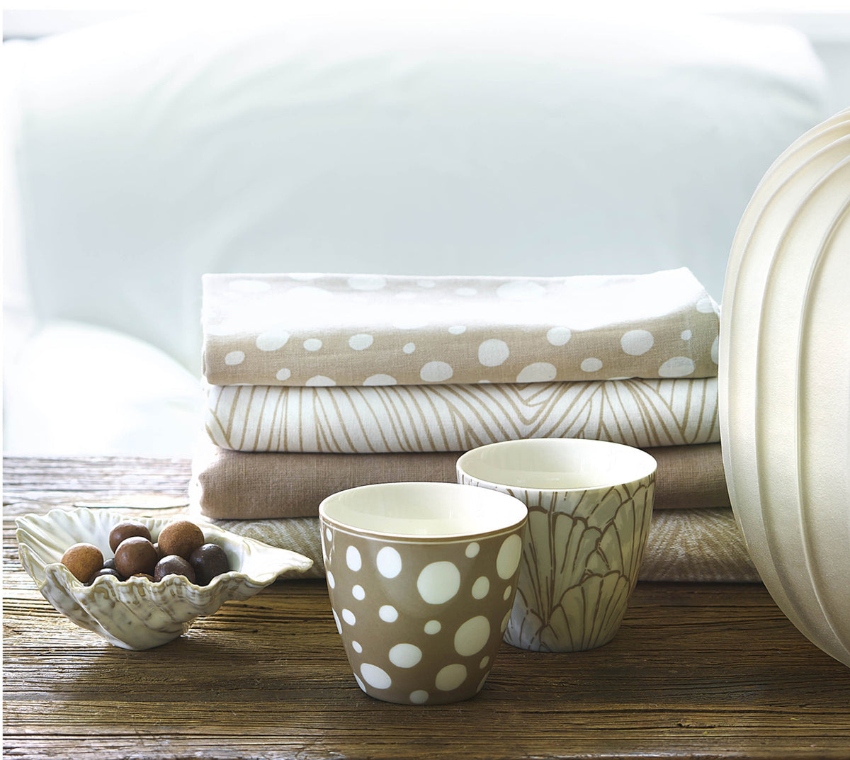 GreenGate Stoffserviette Wilja Beige