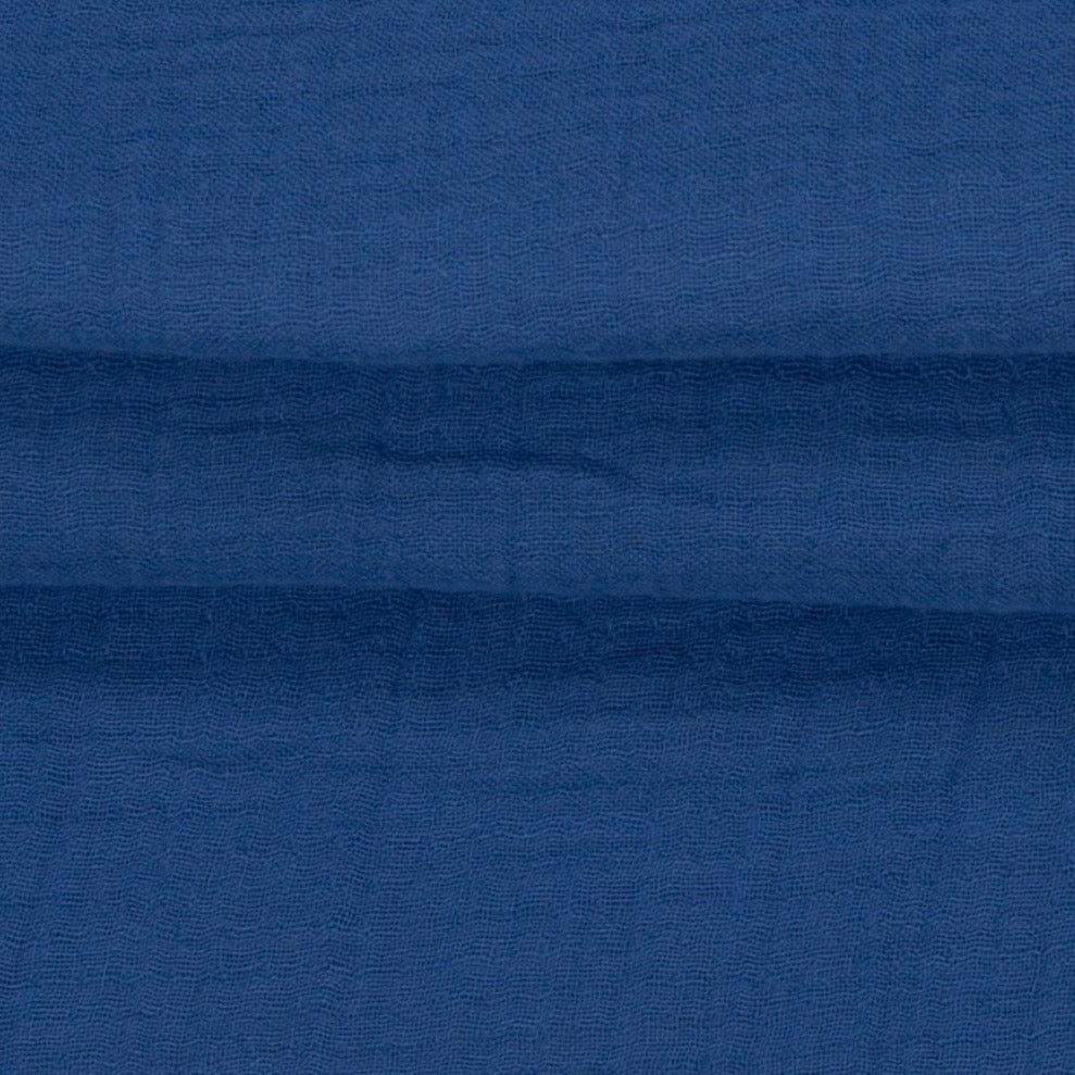 Musselin / Double Gauze – Blau