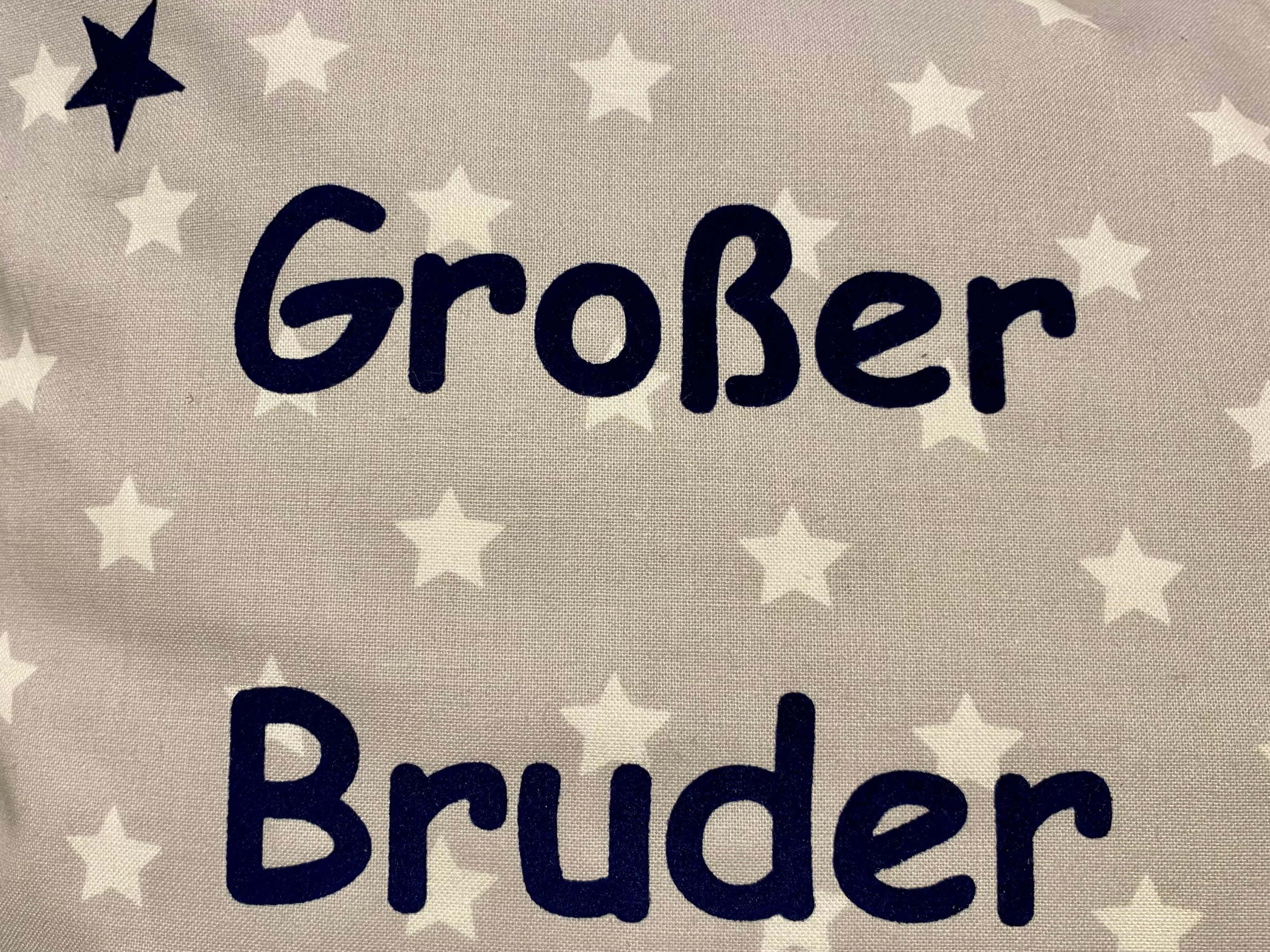 Namenskissen Velour Feuerwehr