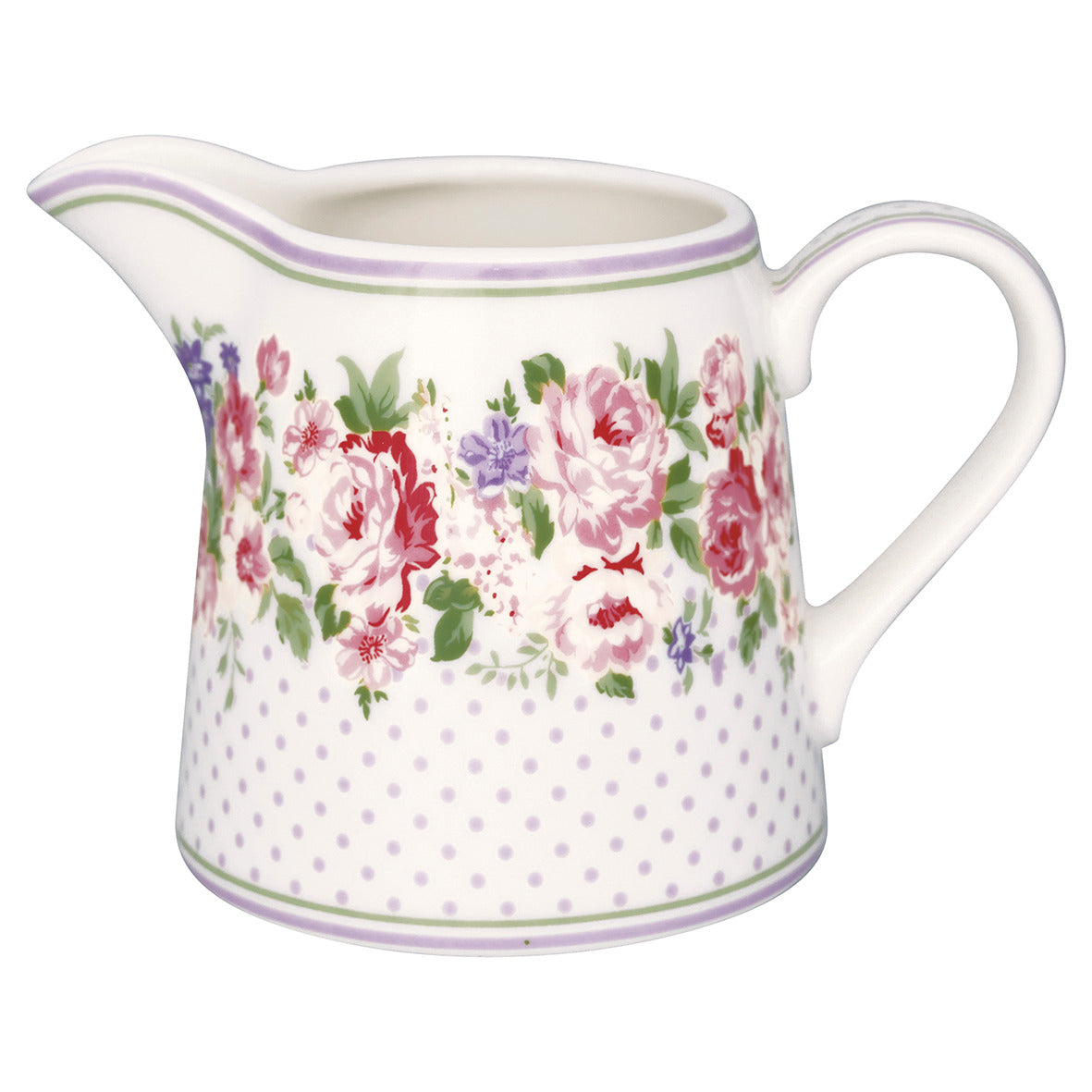 Milchkännchen Rose White
