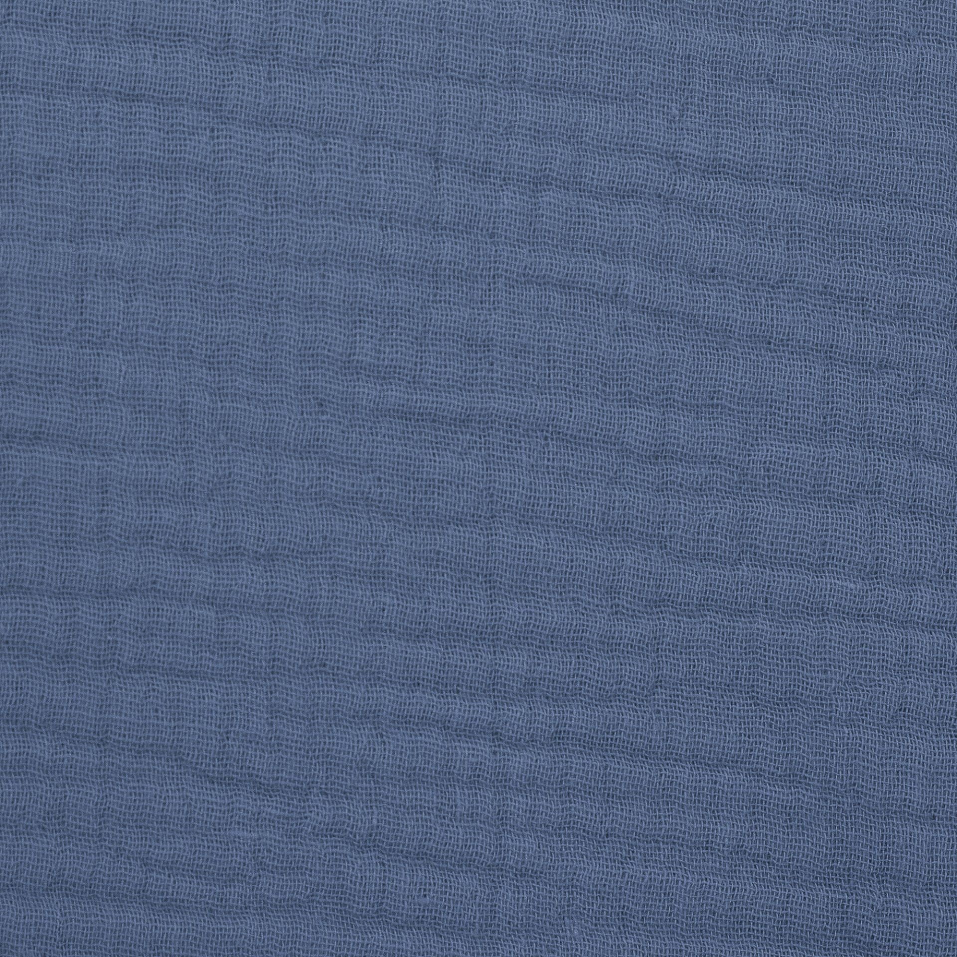 Musselin / Double Gauze – Rauchblau