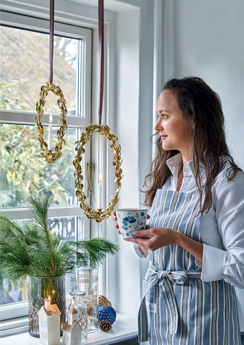 GreenGate Servierplatte Mozy White