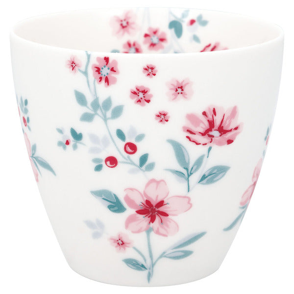 Latte cup Becher Alasie white