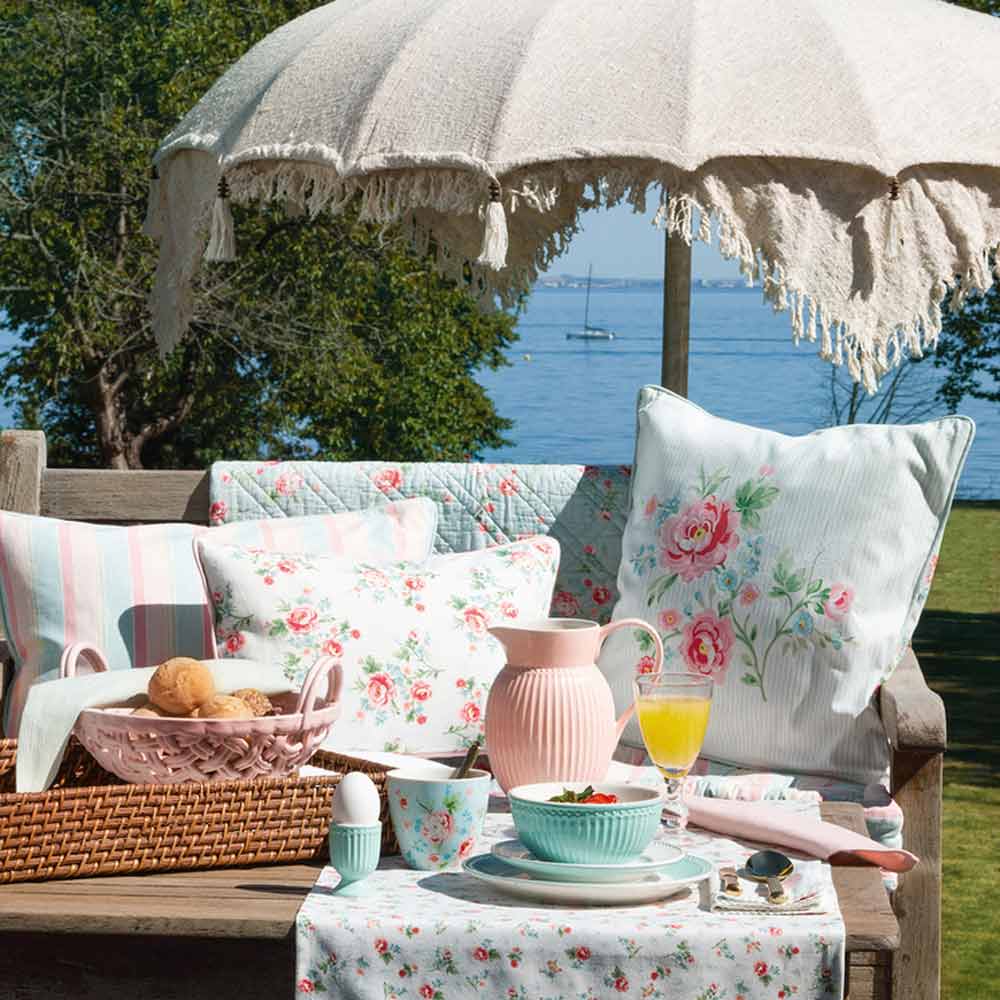 Geschirrtuch Alma flowers white