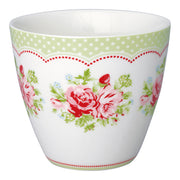 Latte cup Becher Mary white