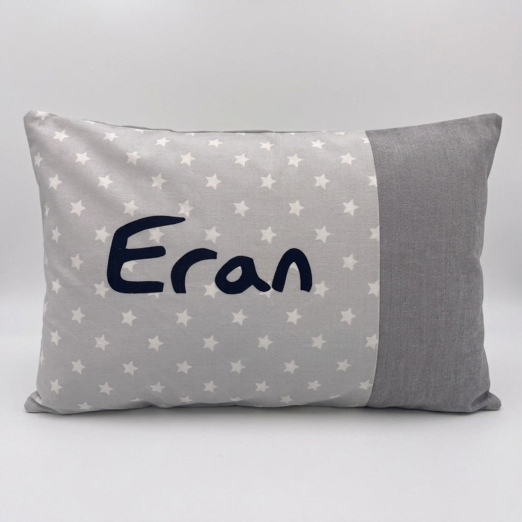 Namenskissen Velour Sterne