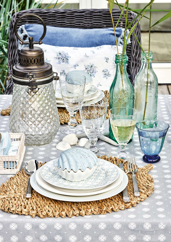 Speiseteller Nicoline beige