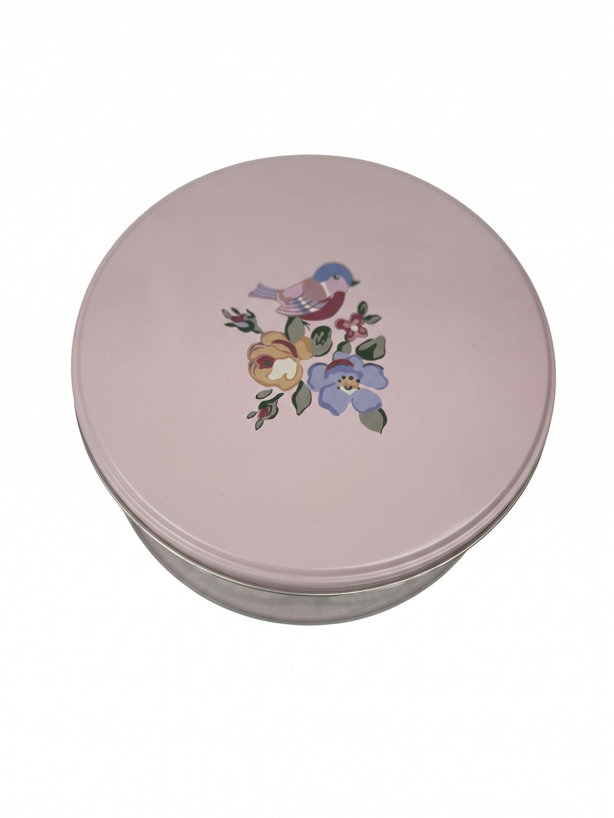 GreenGate Runde Blechdose Madison White