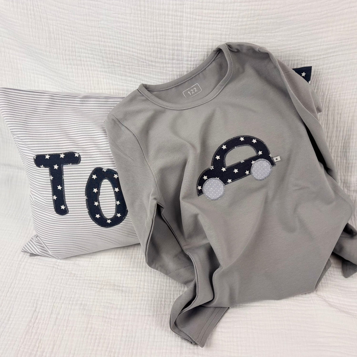 Shirt Grau Auto