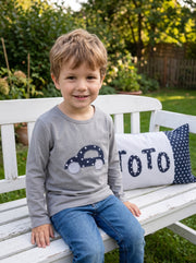 Shirt Grau Auto