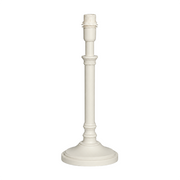 Weißer Lampenfuß Ivar, ca. 33 cm hoch, mit E14-Fassung