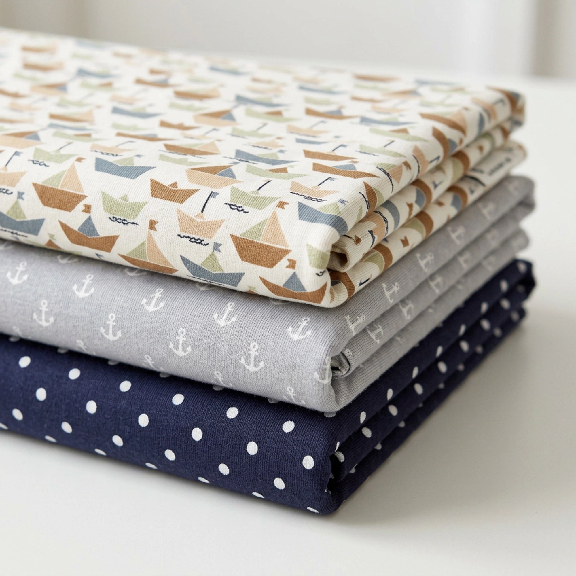 Interlock-Jersey Boote