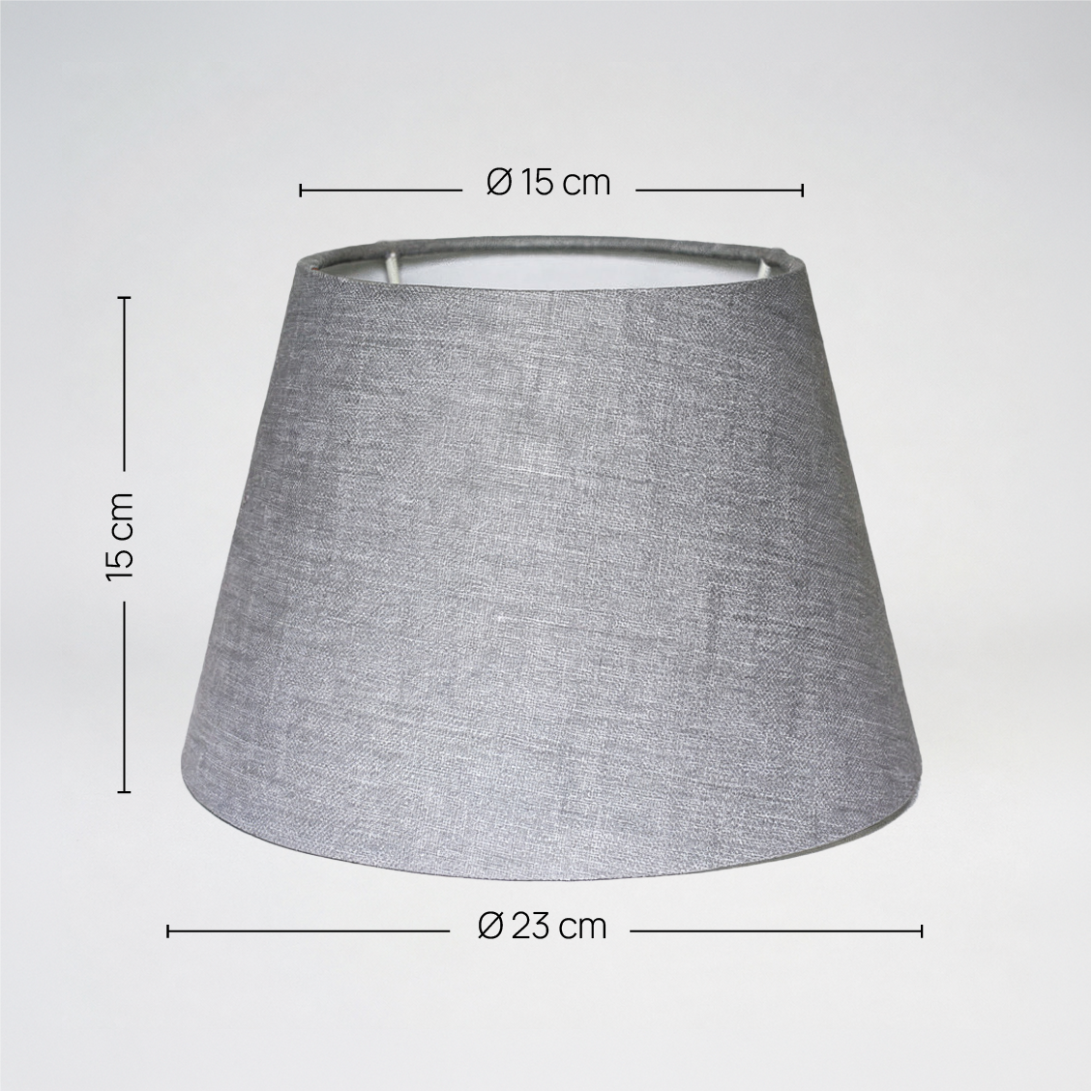 Lampenschirm Kira E27 - Glattschirm