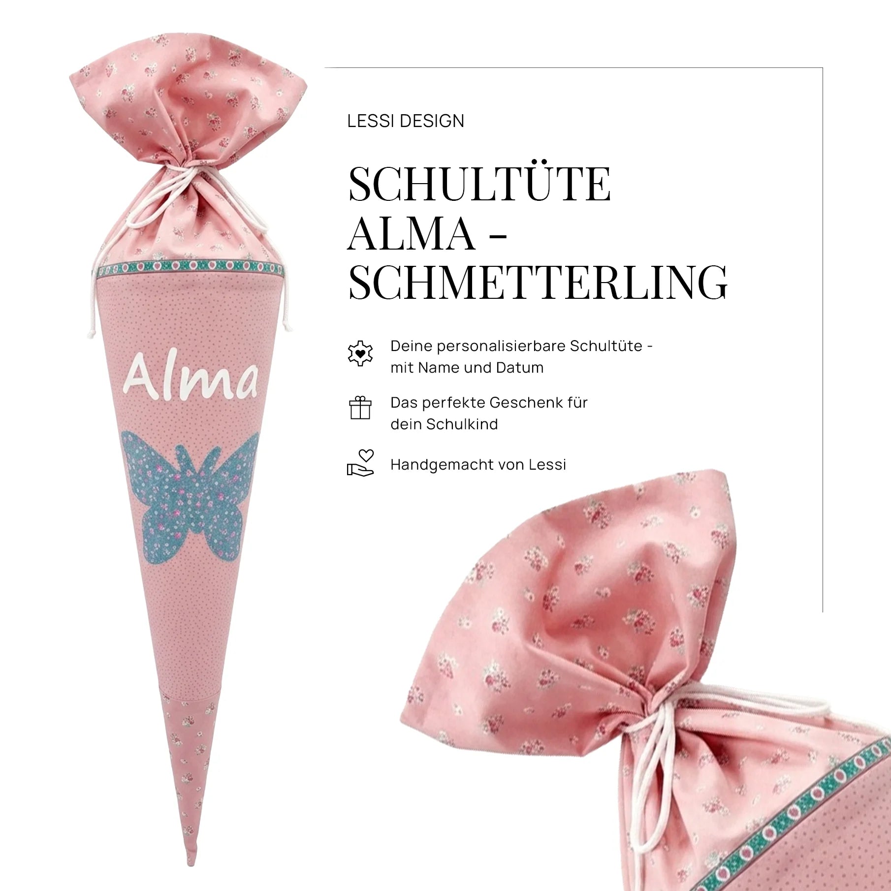 Schultüte Alma Schmetterling