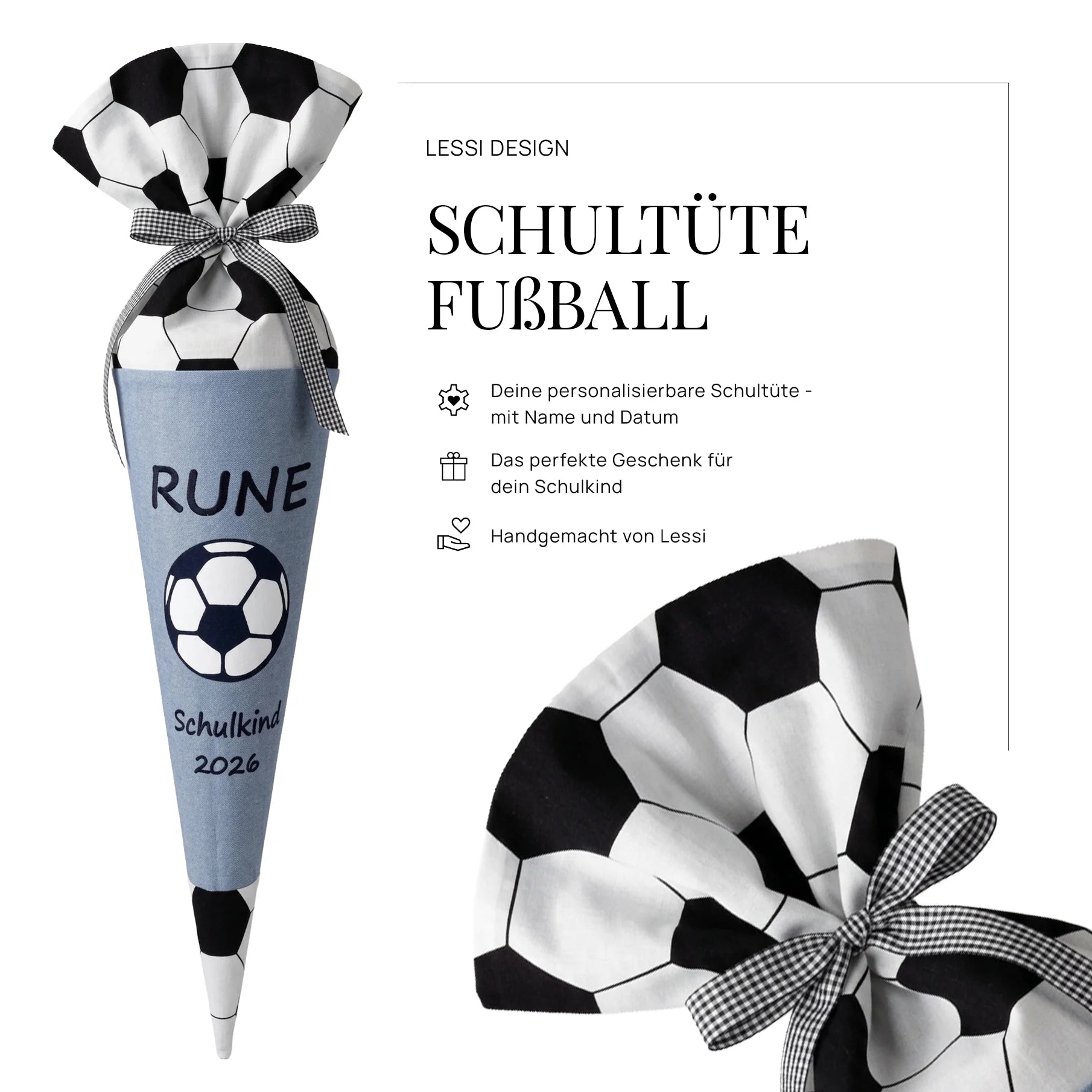Schultüte Fußball